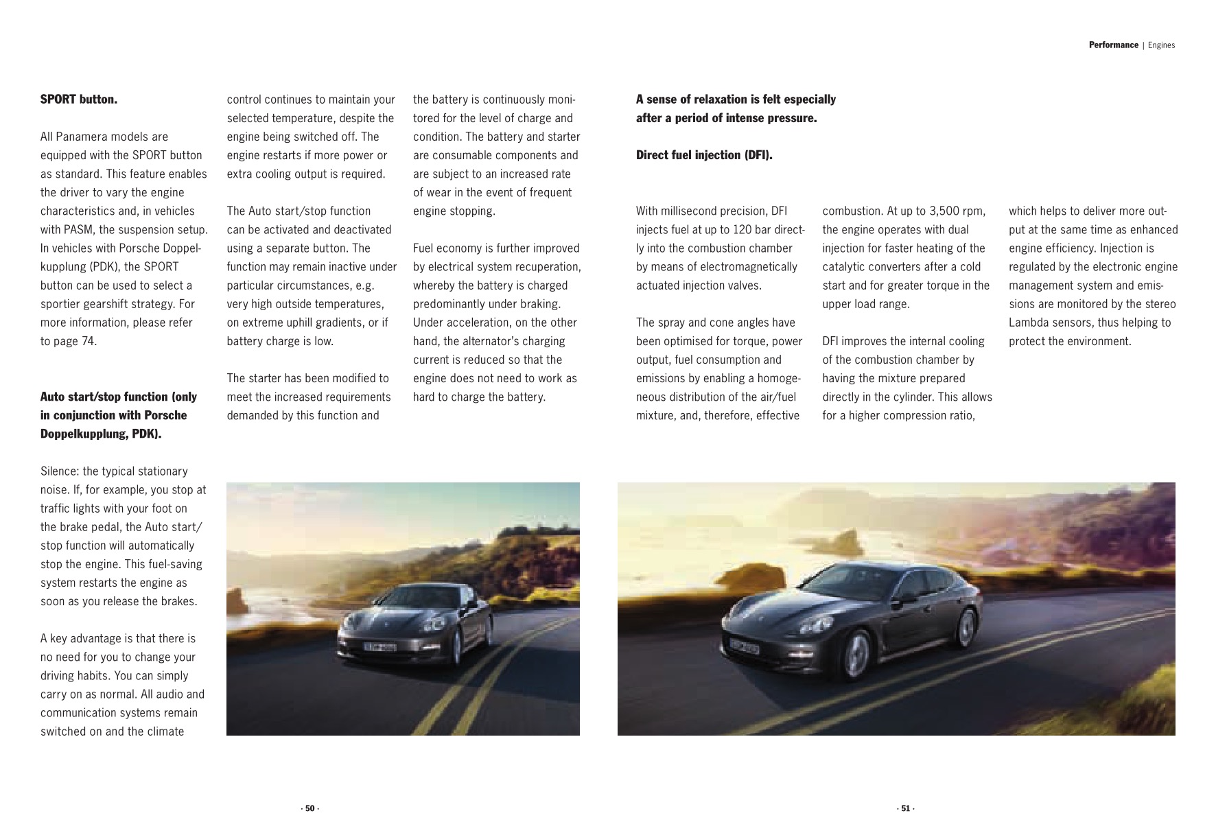 2010 Porsche Panamera Brochure Page 33